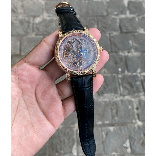 Analog Automatic Top Quality Collection With High Quality Strap Best Finishing Body & Case - SRB4
