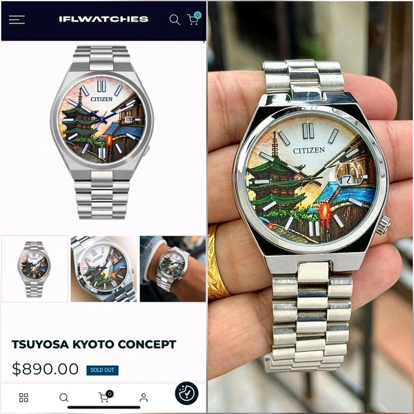 Another Conceptual Limited Edition Time is Money – Quartz Movement Watch - SRV4