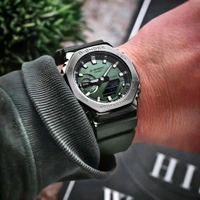 Most Demanded Analog GBM-2100B-7A Working Day Chronograph, AutoLight, World Time For Men