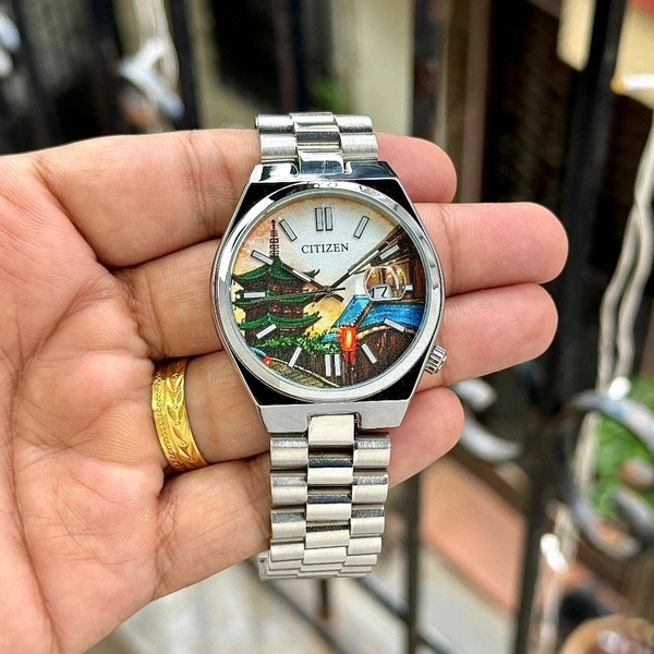 Analog Tsuyosa Limited Concept Series Kyoto Dial Art Edition – Quartz Movement Watch