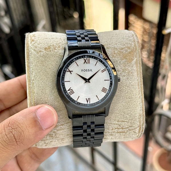 Analog Beautiful and Limited Black Time Piece - SRB1