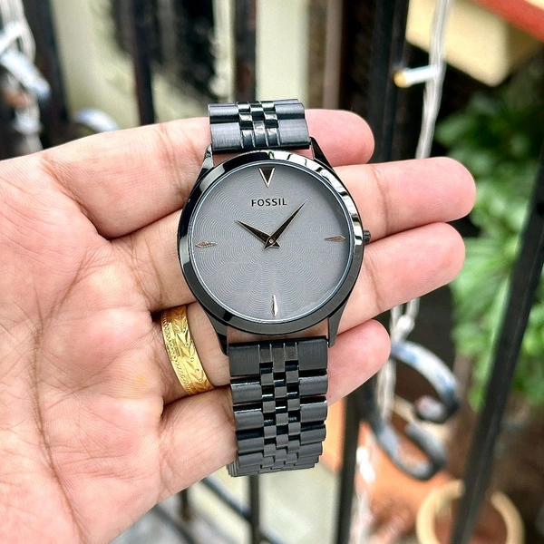 Analog Beautiful and Limited Black Time Piece - SRB2
