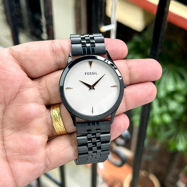 Analog Beautiful and Limited Black Time Piece - SRB4
