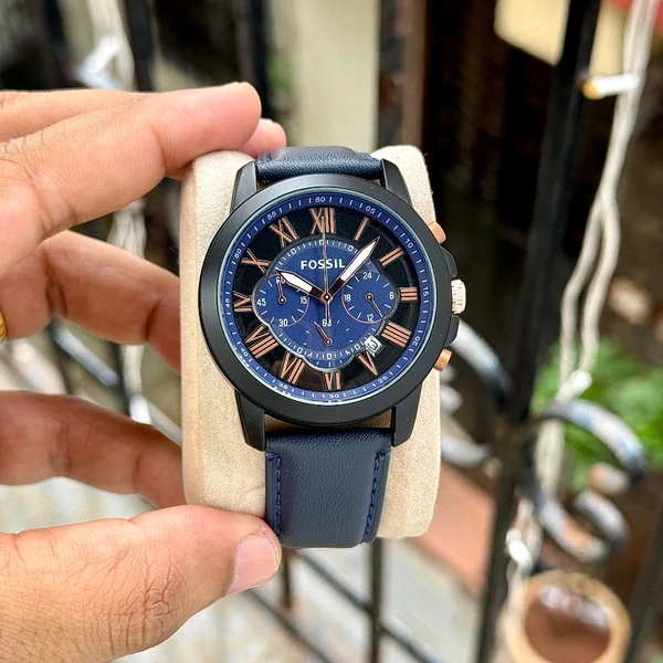 ANALOG FS4885 – BLUE DIAL CHRONOGRAPH WITH RICH STYLE 
