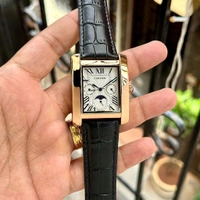 Analog Tank Moonphase – Quartz Movement Watch