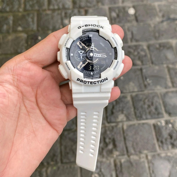Analog And Digital Ga-110 Autolight Working High Quality Model | Day, Date, Alarm, Analog Digital - Black