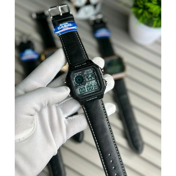 Most Demanded Digital High Quality Watch With High Quality Strap Best finishing Body & Case
 - Black