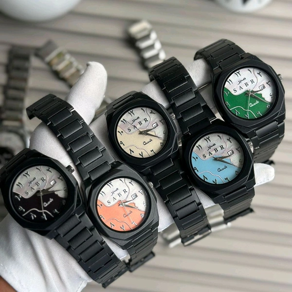 Sabr Minimal Matte Arabic Dial Watch | Luxury-Inspired Design - Stark White
