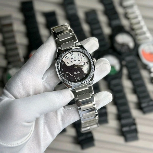 Sabr Minimal Matte Arabic Dial Watch | Luxury-Inspired Design - Black