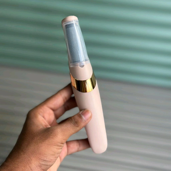 Flawless Pedi Rechargeable Foot Care Tool | 2-Speed Electric Callus Remover with Coarse & Fine Heads, USB Charging – At-Home Pedicure for Smooth Heels & Feet