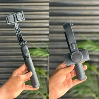 L08 3-in-1 Gimbal Stabilizer with Selfie Stick & Tripod | Smart Anti-Shake, Bluetooth Control, 360° Rotation – Compatible with Android & iOS