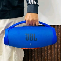 Boombox 3 Wireless Bluetooth Speaker With Rbg Light | Powerful Sound Quality With Heavy Bass | Lights Sync With Music
 - Mix Color