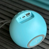Portable Wireless Bluetooth Speaker for Playing Music On Mobile Phones, Portable Wireless Speaker with Lighting, Loud Stereo Sound - SRB1