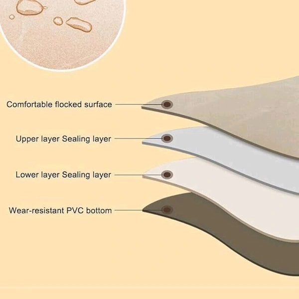 Portable Inflatable Bed Folding Lazy Bed Collapsible Three-layer Airbag Strong Pressure Resistance For Travel Or Home Use, Air Mattress Plush Top Surface Blow Up Bed for Home & Camping