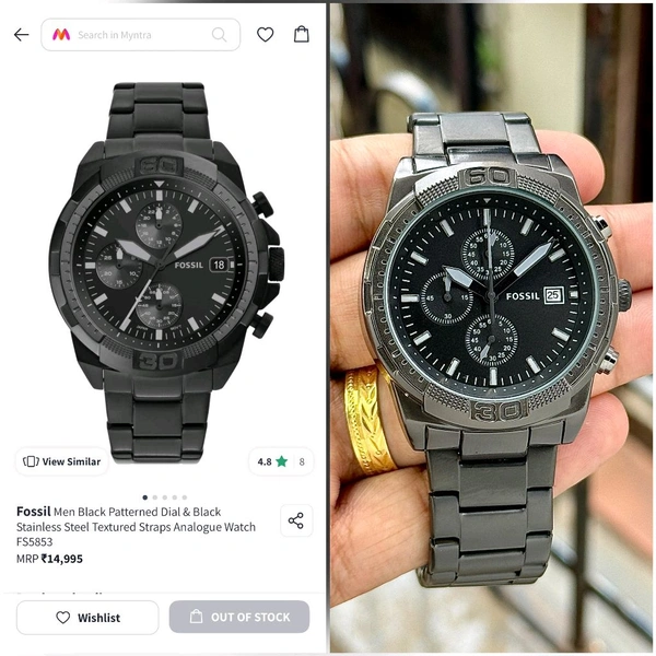 Analog Bronson High Quality Watch Chronograph Machinery Watch