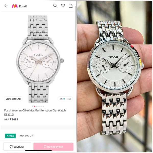 Analog Women’s Off-white Multifunction Watch – Simply Classy