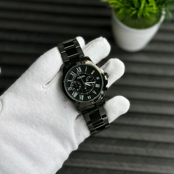Men’s Classic Analog Watch – Elegant Dial, Date Display, Chronograph Working – Formal & Casual Wear - STB1