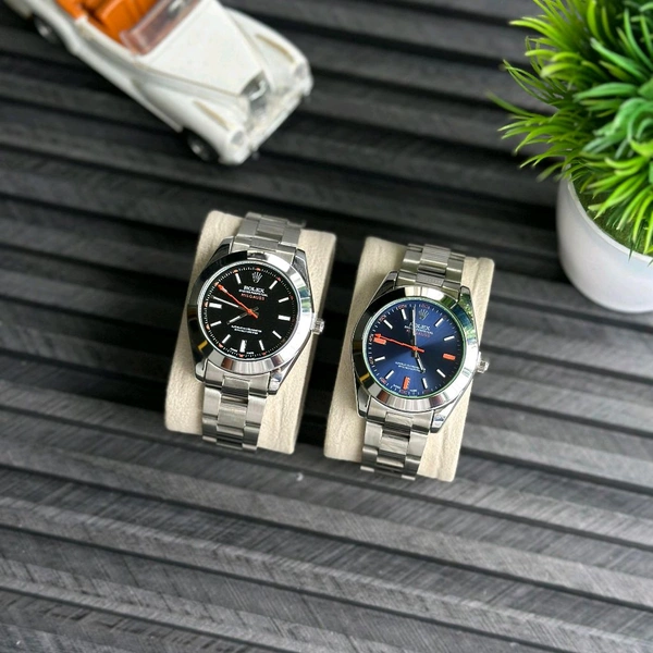 Men’s Classic Analog Watch – Elegant Dial, Date Display, Chronograph Working – Formal & Casual Wear - Blue