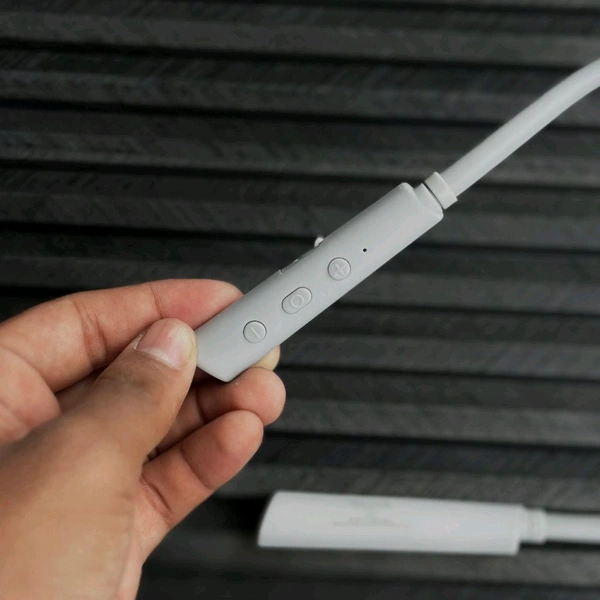 Bluetooth Truly Wireless In Neckband With Mic - Gray