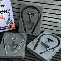 Bluetooth Truly Wireless In Neckband With Mic - Gray