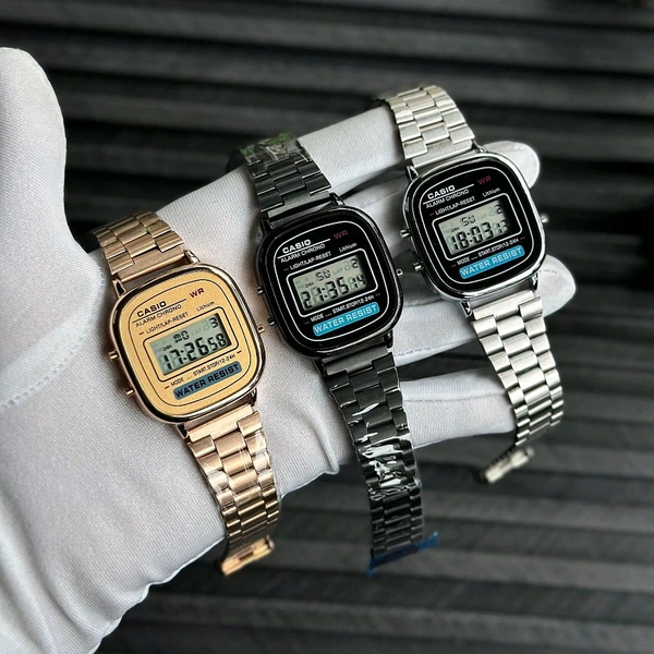 Most Demanded Digital High Quality Watch With High Quality Strap Best finishing Body & Case
 - Copper