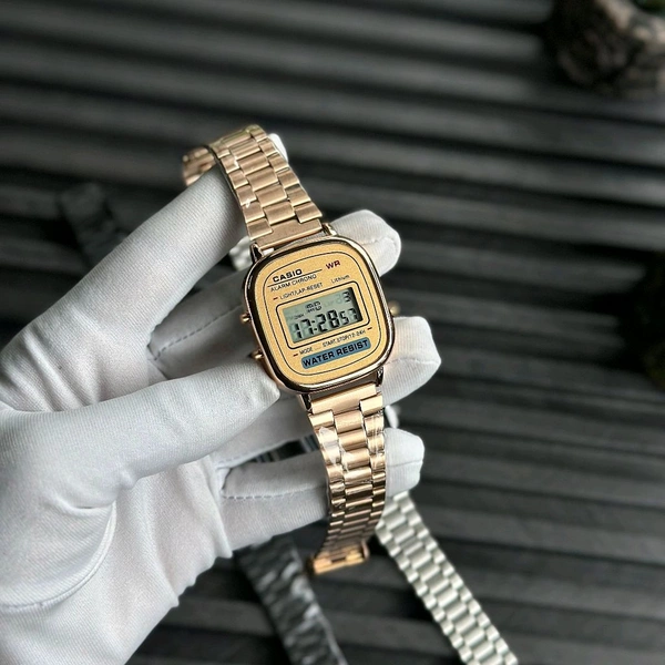 Most Demanded Digital High Quality Watch With High Quality Strap Best finishing Body & Case
 - Copper