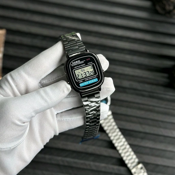Most Demanded Digital High Quality Watch With High Quality Strap Best finishing Body & Case
 - Black