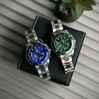 Men’s Classic Analog Watch – Elegant Dial, Date Display, Chronograph Working – Formal & Casual Wear - STB1
