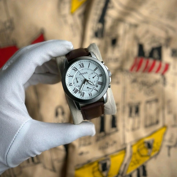 Men’s Classic Analog Watch – Elegant Dial, Date Display, Chronograph Working – Formal & Casual Wear - STB2
