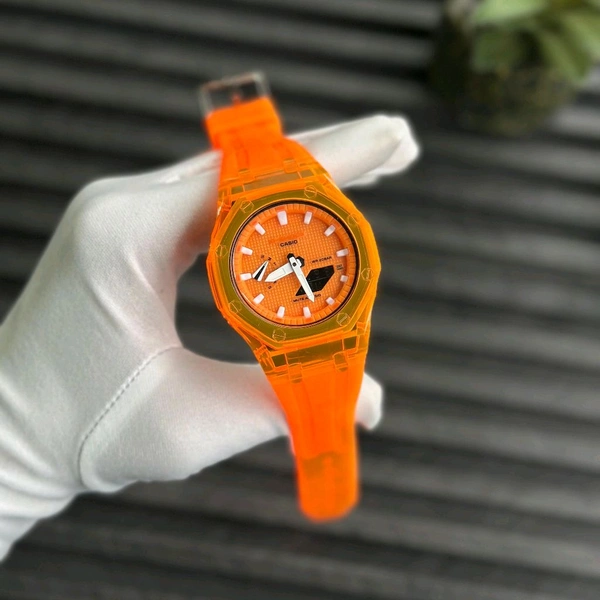 Analog And Digital High Quality Quartz Movement Watch Collection With High Quality Strap Best finishing Body & Case - SRB3
