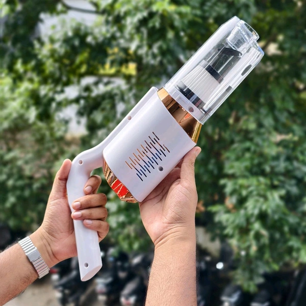 Cordless Handheld Vacuum Cleaner 2-in-1 Stick & Mini Design – Strong Suction for Home & Car Cleaning with Multiple Nozzles, USB Rechargeable, Lightweight & Portable (White)
