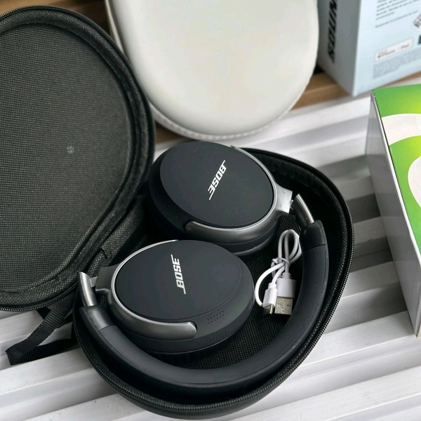 New Wireless Headphones – BT Earphone, Over Ear Headphones With Built-in Mic - Upto 8 Hours Playtime, Heavy Sound And Bass Quality, Perfect For Everyday Use - Black