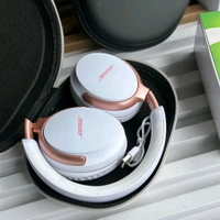 New Wireless Headphones – BT Earphone, Over Ear Headphones With Built-in Mic - Upto 8 Hours Playtime, Heavy Sound And Bass Quality, Perfect For Everyday Use - White
