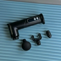 Mini Massage Gun – Deep Tissue Relief | 3 Heads | 20 Speed Levels | Type-C Rechargeable | Compact & Powerful