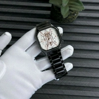 Most Demanded Rick Analog Quartz Movement Collection With High Quality Strap Best finishing Body & Case - Brown