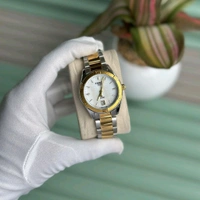 Most Demanded Analog Quartz Movement Collection With High Quality Strap Best finishing Body & Case - Gold