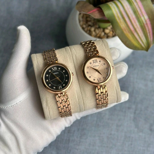 Most Demanded Analog Quartz Movement Collection With High Quality Strap Best finishing Body & Case - Black