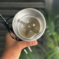 Mini Mixer, Small Blender, powerful Mini Grinder, Electric Coffee Bean Grinder Machine Portable Grinder for Home and Office. (4 Blade Grinder)