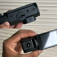 Full HD 1080P Dual Lens Car Dash Camera with Rear View, Night Vision, Loop Recording & G-Sensor – 170° Wide Angle