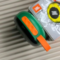 Clip 3 Portable Bluetooth Speaker Dynamic Thunder Sound 1200MAH Battery RGB 5 W Bluetooth Speaker Multicolor, Stereo Channel - Green