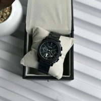 Men’s Classic Analog Watch – Elegant Dial, Date Display, Chronograph Working – Formal & Casual Wear - Black