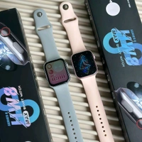 Wearfit HW8 Max Series 8 44mm Smartwatch Full Screen | NFC Support | Best Software Experience and Always On Display With Wireless Charging Support - Pink