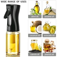 Glass Oil Spray Bottle - Versatile Kitchen Gadgets for Air Fryer, Salad Making, Baking, and Frying - Canola Oil Spitzer Mister, Oil Spray Dispenser For Air Fryer, Salad, Baking, Grilling, Frying, Dosa