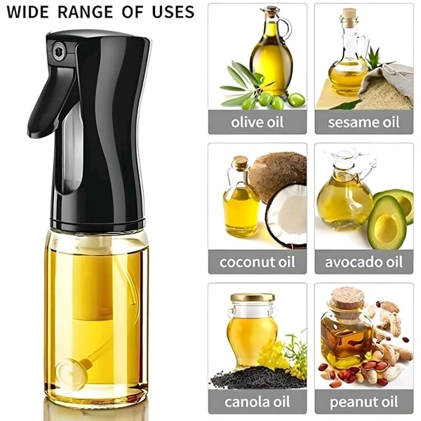 Glass Oil Spray Bottle - Versatile Kitchen Gadgets for Air Fryer, Salad Making, Baking, and Frying - Canola Oil Spitzer Mister, Oil Spray Dispenser For Air Fryer, Salad, Baking, Grilling, Frying, Dosa