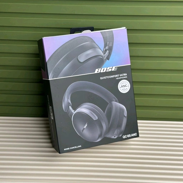 New Wireless Headphones With ANC – BT Earphone, Over Ear Headphones With Built-in Mic - Upto 8 Hours Playtime, Heavy Sound And Bass Quality, Perfect For Everyday Use - Black