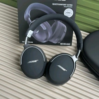 New Wireless Headphones With ANC – BT Earphone, Over Ear Headphones With Built-in Mic - Upto 8 Hours Playtime, Heavy Sound And Bass Quality, Perfect For Everyday Use - Black
