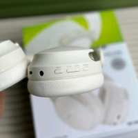 New Wireless Headphones With ANC – BT Earphone, Over Ear Headphones With Built-in Mic - Upto 8 Hours Playtime, Heavy Sound And Bass Quality, Perfect For Everyday Use - White