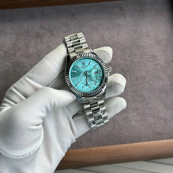 Men’s Classic Analog Watch – Elegant Dial, Date Display – Formal & Casual Wear - STB3