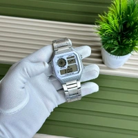 Digital High Quality Quartz Movement Watch Collection With High Quality Strap Best finishing Body & Case (Pack Of 1) - White