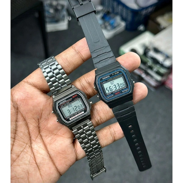 Buy 1 Get 1 Free Most Demanded Digital Watch  - Black